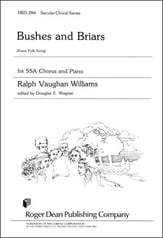 Bushes and Briars SSA choral sheet music cover